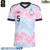 Maglie da calcio Belgio Maxim De Cuyper #5 Seconda Maglia Mondiali 2026  Manica Corta